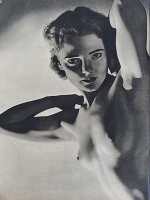 Akt Studienteller 61 erschienen 1954 bei John Everard 1898-1966