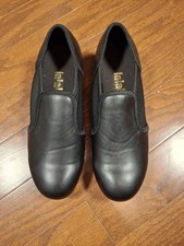 Child Tap Shoes Leather Lalaball Non Slip Boys Girls Jazz Shoes Dance Youth 5