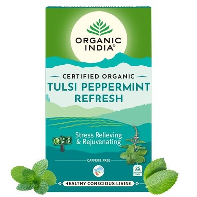 Tulsi Peppermint Refresh 25 Teabags