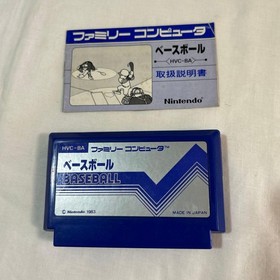 baseball famicom software family computer
