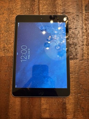 Apple iPad mini 7.9in 1.3GB Gray Wi-Fi iOS Touch Screen Front Camera