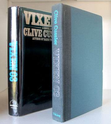 Clive Cussler - VIXEN 03 - 1st/1st Hardcover SIGNED Title Page EXCELLENT UNREAD!