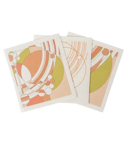 KAF Home Frank Lloyd Wright March Balloons Dish Cloths - Thumbnail 5