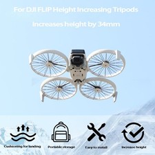 Landing Gear Rear Bracket Height Increasing Tripod Leg Gimbal Fixed For DJI Flip