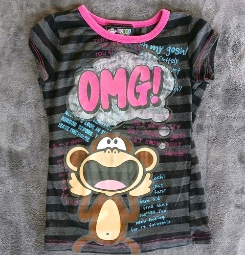 Girl's 2 Piece Outfit - Leggings With T-Shirt Sz 6X Bobby Jack & Sanoma - Picture 7 of 7
