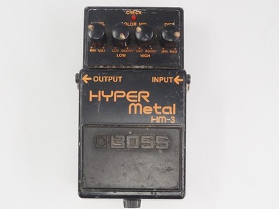 BOSS Hyper Metal HM-3 Analog Distortion Effects Pedal for Electric Guitar