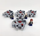 Lego Microfighters Series - Star Wars Millennium Falcon 75295, Lot of 4