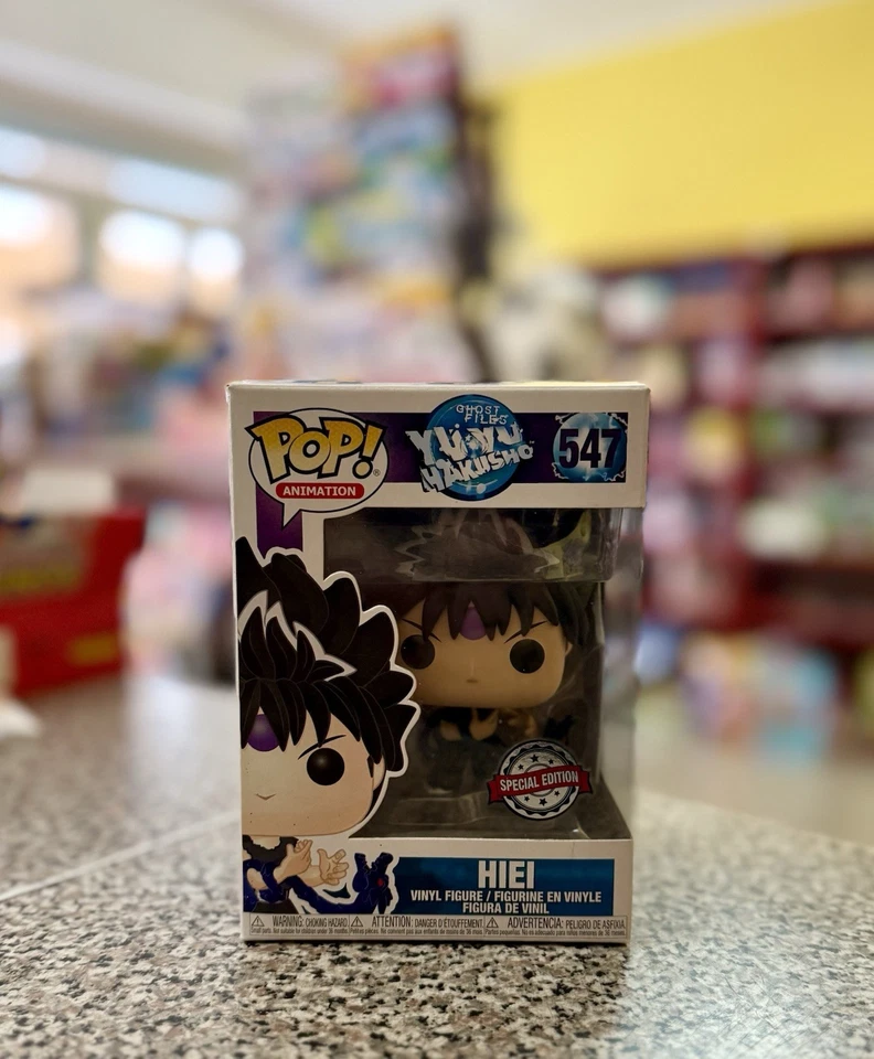 FUNKO POP HIEI 547 - GHOST FILES YU YU HAKUSHO SPECIAL ORIGINAL VINYL +PROTECTOR - Immagine 2 di 3