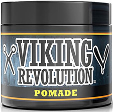 Viking Revolution Pomade for Men 4oz - Firm Strong Hold  4 Ounce Pack of 1 