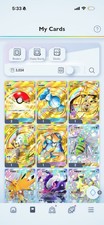 Pok mon TCG pocket 6x Crown Cards Account Poke Ball Rare Candy and 2800 PH
