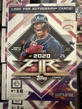 🔥2020 Topps Fire 🔥Baseball FACTORY SEALED Blaster Box  4 Gold Minted Parallels