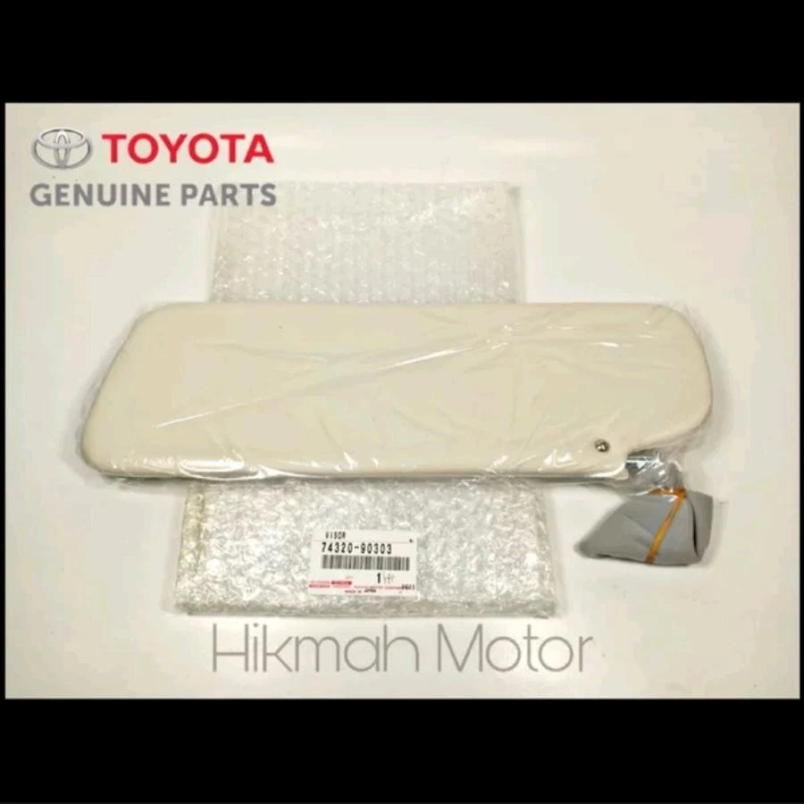 Juego de parasol derecho izquierdo TOYOTA LAND CRUISER GENUINO FJ40 FJ45 FJ55 BJ40 HJ47 69-86 Foto 2 de 3