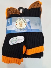 Polar Heat Nanuug Boot Socks 6 Pack Men's 7-12 Winter Hunt Work Socks