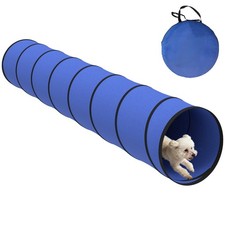 PawHut Dog Tunnel 300cm , Foldable Play Tunnel with 4 Ground Pegs and Bag