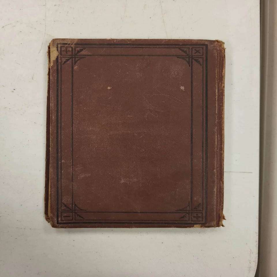 Robinson's Shorter Course First Book Arithmetic 1880s Antique School Book Math Foto 2 de 4