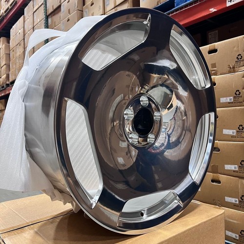 20" MAYBACH STYLE FORGED POLISHED WHEELS FITS MERCEDES BENZ CLS CLS500 CLS550 - Picture 2 of 5