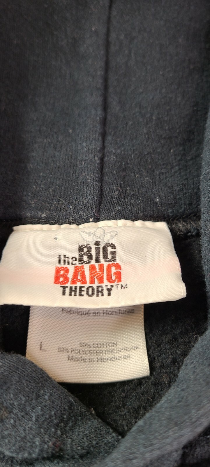 Comedy TV Show The Big Bang Theory Bazinga Sweatshirt Hoodie Size L Unisex image 5