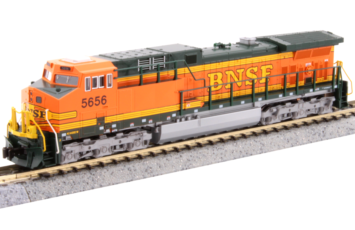 Kato N Scale ~ New 2024 ~ AC4400CW ~ BNSF #5656 ~ DC Version ~ 176