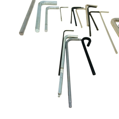 25 Pcs Assorted Ball Point end Long Arm Hex Keys and Punch Chisel - Picture 8 of 8