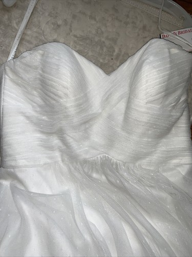 NWT Beautiful Strapless Wedding Dress GALINA $399.00 Never Worn Size 14 ❤️tw11j - Picture 11 of 12