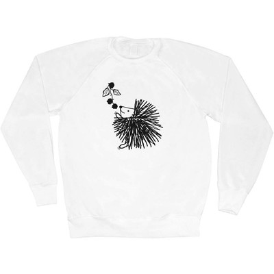 'Hedgehog blackberrying' Adult Sweatshirt / Sweater / Jumper (SW040780)