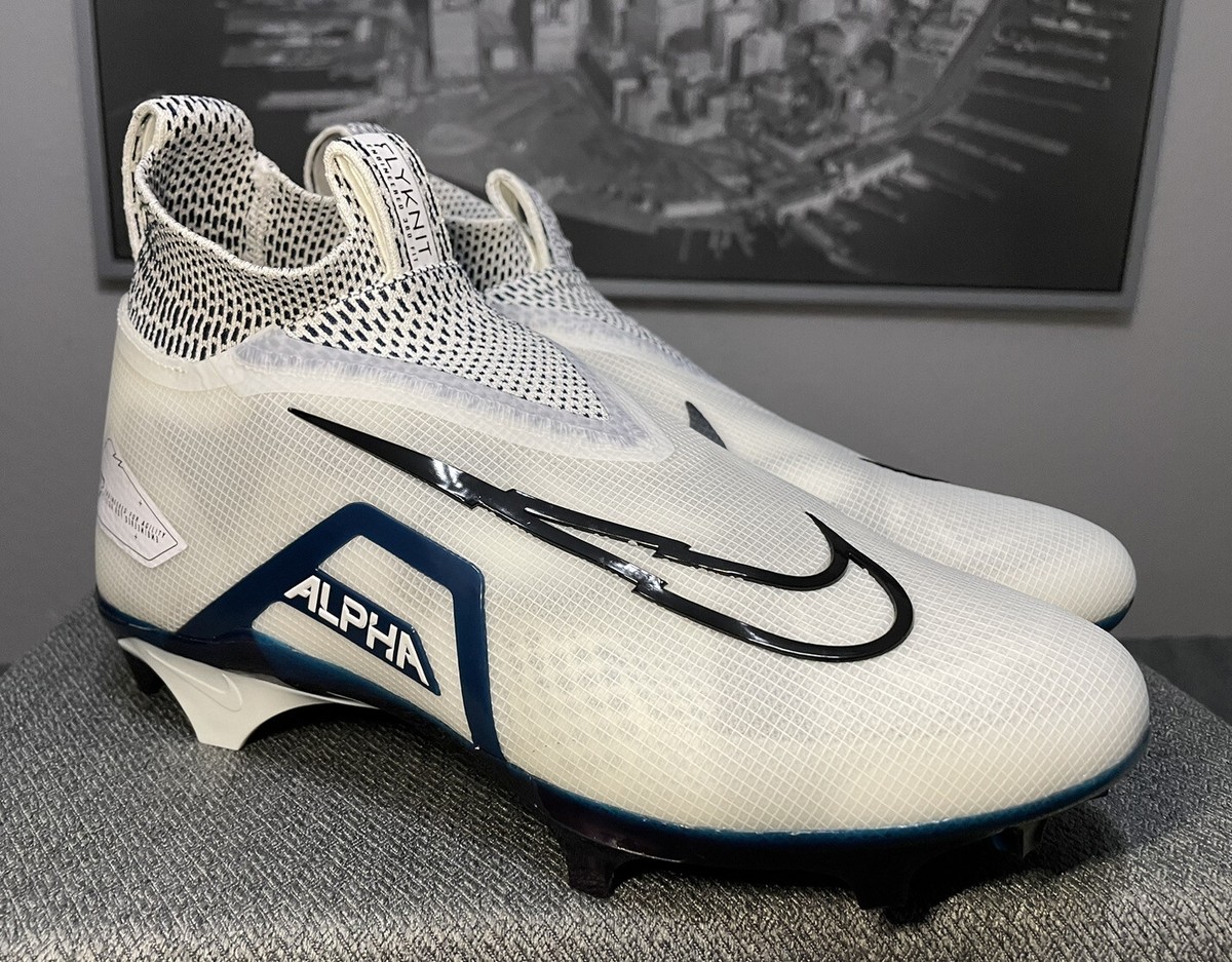 Nike Alpha Menace Elite 3 White Black College Navy CT6648 102 Size 9 Size 9.5 Nike Alpha Menace Elite 3 White College Navy 2022  main image 2