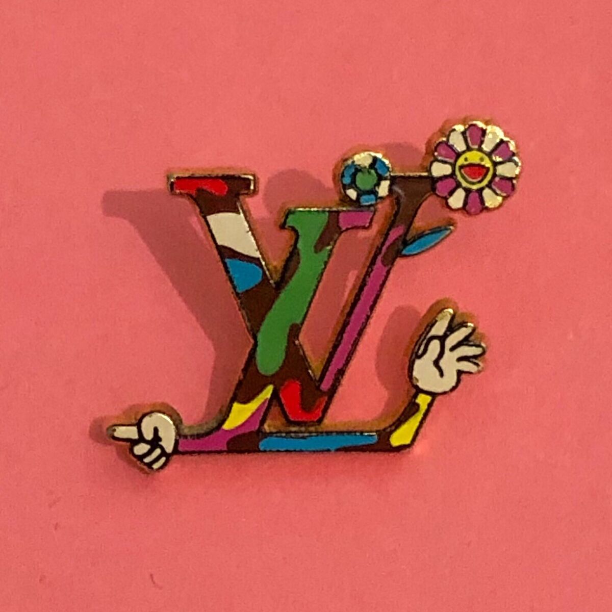 LV, Louis Vuitton Takeshi Murakami Very Rare Cherry Blossom LV, Louis Vuitton Takeshi Murakami Very Rare Cherry Blossom