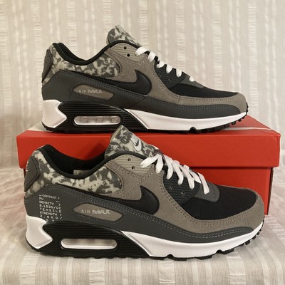 Nike Air Max 90 SE Air Content Pack Shoes CT1688 Enigma Stone Off Noir Grey  s 10 | eBay