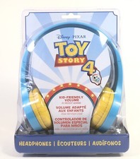 Disney Pixar Toy Story 4 Character Headphones Kid-Friendly Volume Tech2Go New