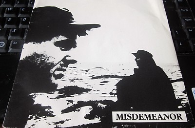 MISDEMEANOR -  Come Inside / Clear Waters 7'' neo-acoustic indiepop C86 Bristol