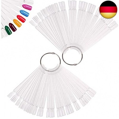 Nagelmuster 100 Stück Nagelmuster Sticks Nail Color Display Nail Display Tips 