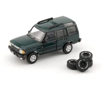 BM Creations 1998 Land Rover Discovery 1 - Green - LHD 1:64 Diecast Car 64B0185