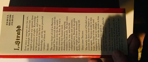 I, Strahd: The Memoirs of a Vampire by P. N. Elrod HCDJ - TSR First Edition 1993 - Picture 8 of 9