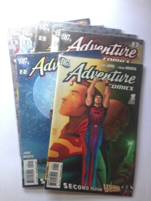 Adventure Comics # 1 - 8 DC Comics 2009  VF Francis Manapul Superboy Legion 
