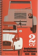 2CV EVOLUTIONS TECHNIQUES 1949 1990 RELATION PUBLIQUES CITROEN - CITROEN 2CV