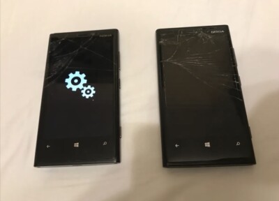 Nokia  Lumia 920 - 32GB - Schwarz (Ohne Simlock) Smartphone 2 Stück Touch Bruch