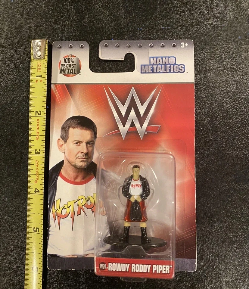 Figura WWE Nano Metalfigs Rowdy Roddy Piper 100% Die-Cast 2017 Jada Foto 2 de 4