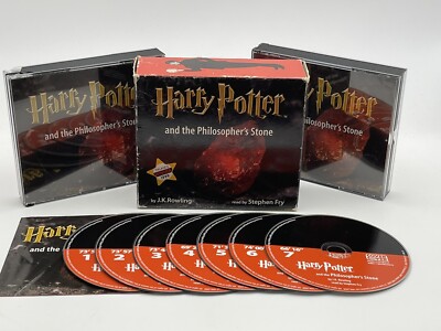 HARRY POTTER and the Philosopher's Stone 7x CD Audiobook