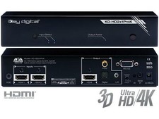 Key Digital KD-HD2x1ProK 2x1 I/O 4K HDMI Video Switcher with Audio De-embedder