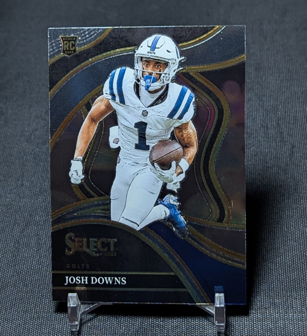 Josh Downs Club Level Rookie RC 2023 Select Card #251 Indianapolis Colts