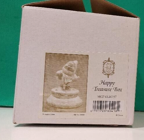 LENOX HAPPY TREASURE BOX -- -- Disney Snow White -- -- NEW in BOX with COA - 第 5/8 張圖片