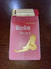 Butane Lighter Winston Select Advertisement Flavor Seal Slim Lighter VTG 1990