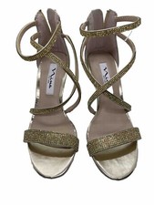 Nina Women's Coretta Dress Pump Platino/Gold size 5