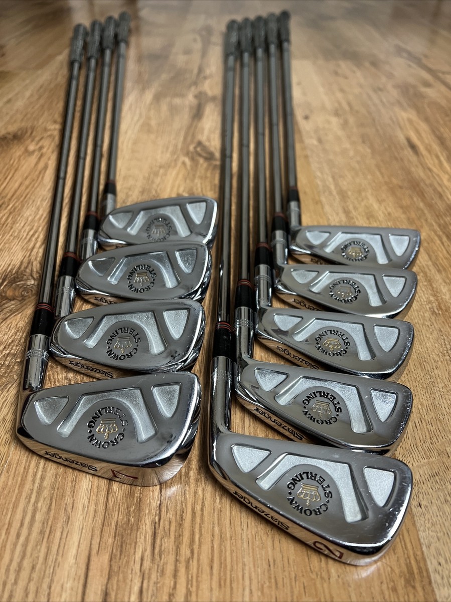 Slazenger Crown Sterling Forged Iron set 2-PW stiff flex Apollo