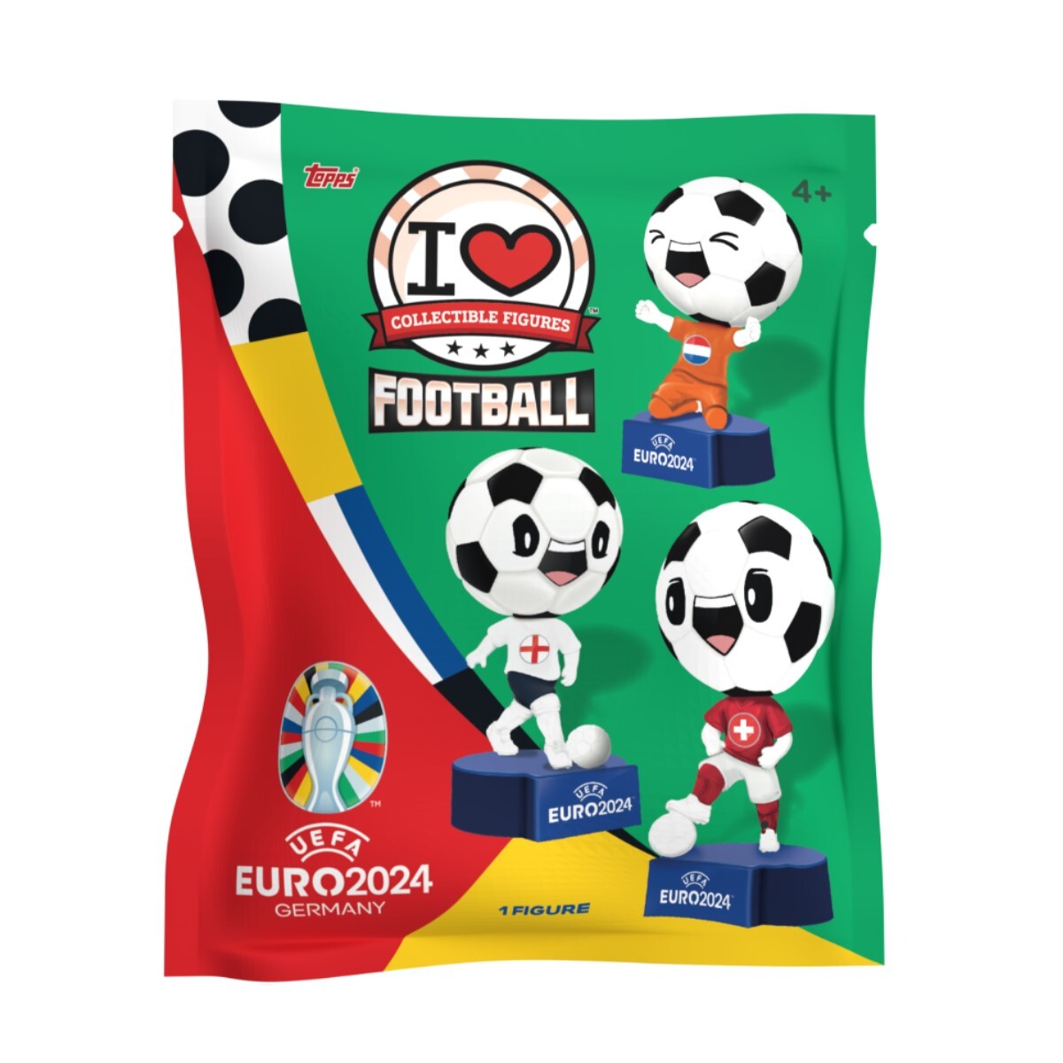 Topps I Love Fußball - Figur Sammelobjekt Zahlen 1 Figur Alter 4+