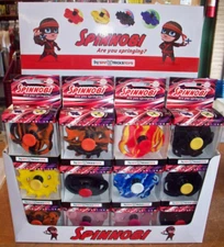 Spinnobi Spinning Top Toy : Lot Of 36  New In Display Box Assorted Colors