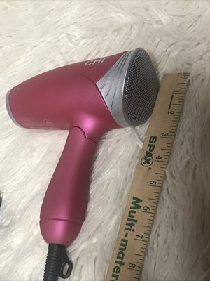CHI Rocket Pink Travel Hair Dryer with CHI Iridescent Pink Flat Iron s-l400.jpg main image 3