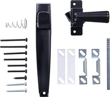 Mobile Home Black Push Button Storm Door Handle