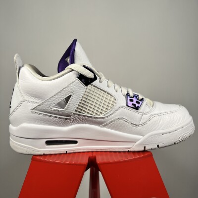 Jordan 4 Purple Metallic (408452-115) Size: 7Y | eBay