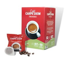 300 CIALDE CAFFE CARPE DIEM MISCELA ROSSA + KIT ACCESSORI